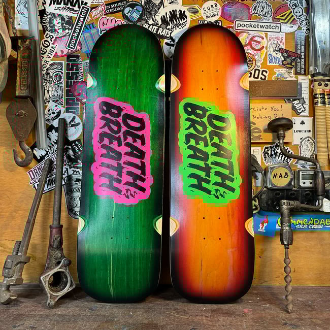 9" Tongue Scraper skateboard deck