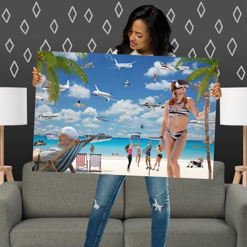 Image of Paradise with Deckchairs