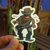 Cowboy DP Sticker