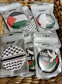 Image 1 of 58mm Rozana Badges 