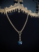 Image 1 of heart on a string necklace