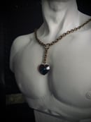 Image 4 of heart on a string necklace