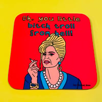 ‘Patsy’ Drinks Coaster