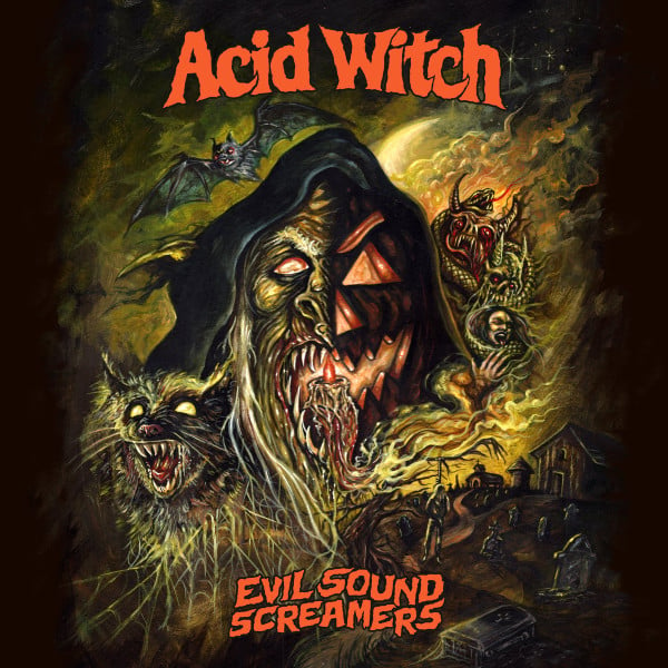 Image of ACID WITCH - Evil Sound Screamers CD