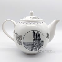 Image 2 of White Rabbit Teapot