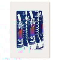 Image 3 of Heat Exchange - Limited LinoPrint