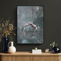 Image 1 of ART PRINT "Into the Water"