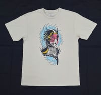 Image 1 of Cyberpunk Geisha Sand T-shirt - Bone Trail Apparel