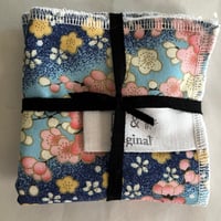 Image 1 of Blue blossom Japanese Posh Flannel