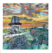 The Trig Point at Wolfstone Heights Print