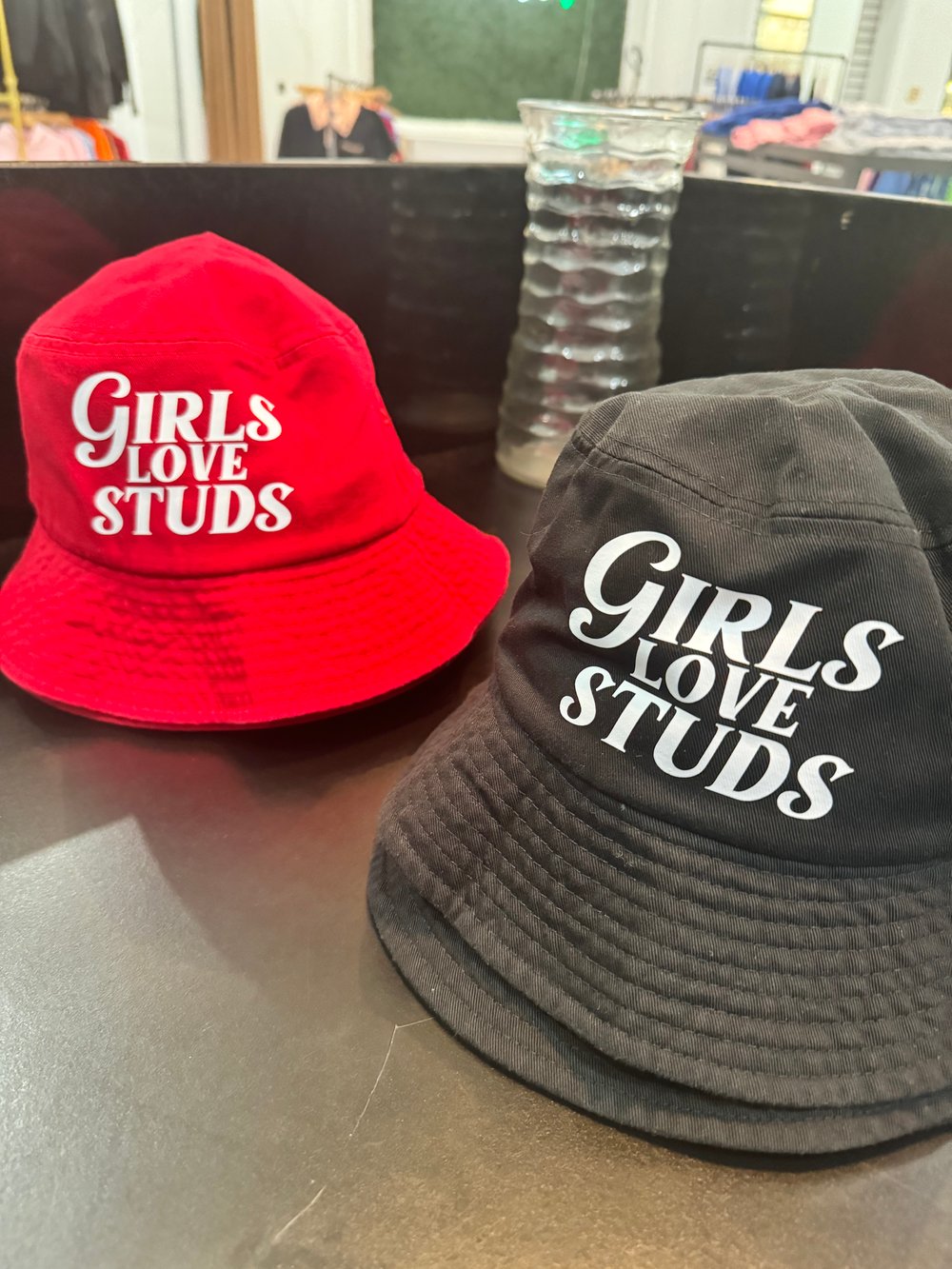 Image of GIRLS LOVE STUDS HATS 