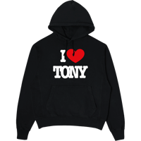 Image 1 of I <3 TONY Black Hoodie