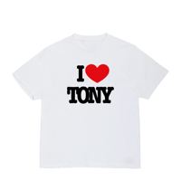 Image 1 of I <3 TONY White Tee