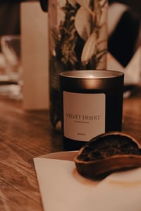 Image 2 of Velvet Desert glass candle