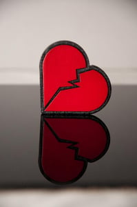 Image of Heart Break Pin