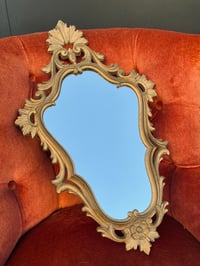 Image 1 of Grand miroir en bois style Louis XV