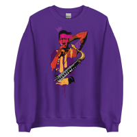 (TRANE)ing day (Purple crewneck)