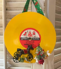 FUN! Vintage Toys Christmas Record Decoration