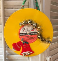 Jingle! Vintage Bells Christmas Record Decoration