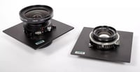 Image 10 of Toyo 45CF 4X5 Ultralight Camera w/ 135mm + 90mm MC Lenses + Holders + FILM #9497