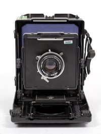 Image 2 of Toyo 45CF 4X5 Ultralight Camera w/ 135mm + 90mm MC Lenses + Holders + FILM #9497