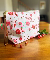 Image 2 of Cherry Berry Makeup Bag