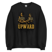 UPWARD (black crewneck)