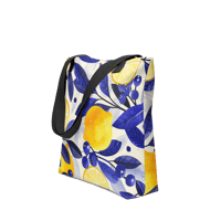 Image 1 of Blueberry Lemon Tote