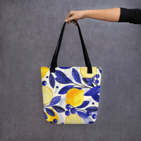Image 3 of Blueberry Lemon Tote