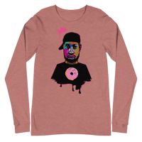 Detroit finest (heather Mauve long sleeve)