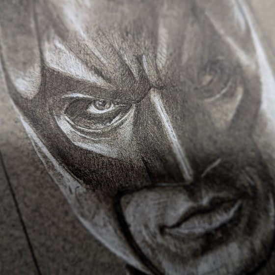 Image of THE DARK KNIGHT DRAWING STUDY