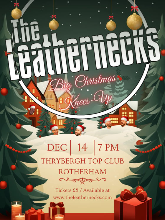 Image of 14/12/2024 - THE LEATHERNECKS - BIG CHRISTMAS KNEES-UP