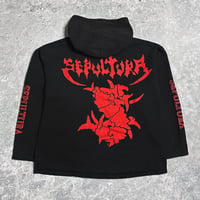 Image 2 of *Rare* Sepultura 1990’s ‘Roots’ Bootleg Hoodie