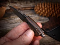 Image 3 of Custom Drop Point Fixed Blade #473