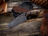 Image 1 of Custom Drop Point Fixed Blade #473