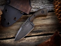 Image 2 of Custom Drop Point Fixed Blade #473