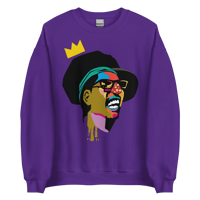 Humpty  (purple crew neck)