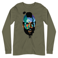 Mr. Attitude (military green long sleeve)