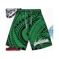 Image 1 of green and blk og tribal