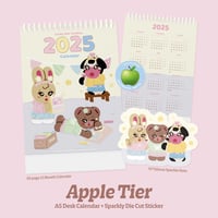 Image 3 of 2025 Lucky Gals Desk Calendar Kit