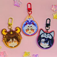 Image 1 of GENSHIN | Acrylic Charms / Vinyl Stickers