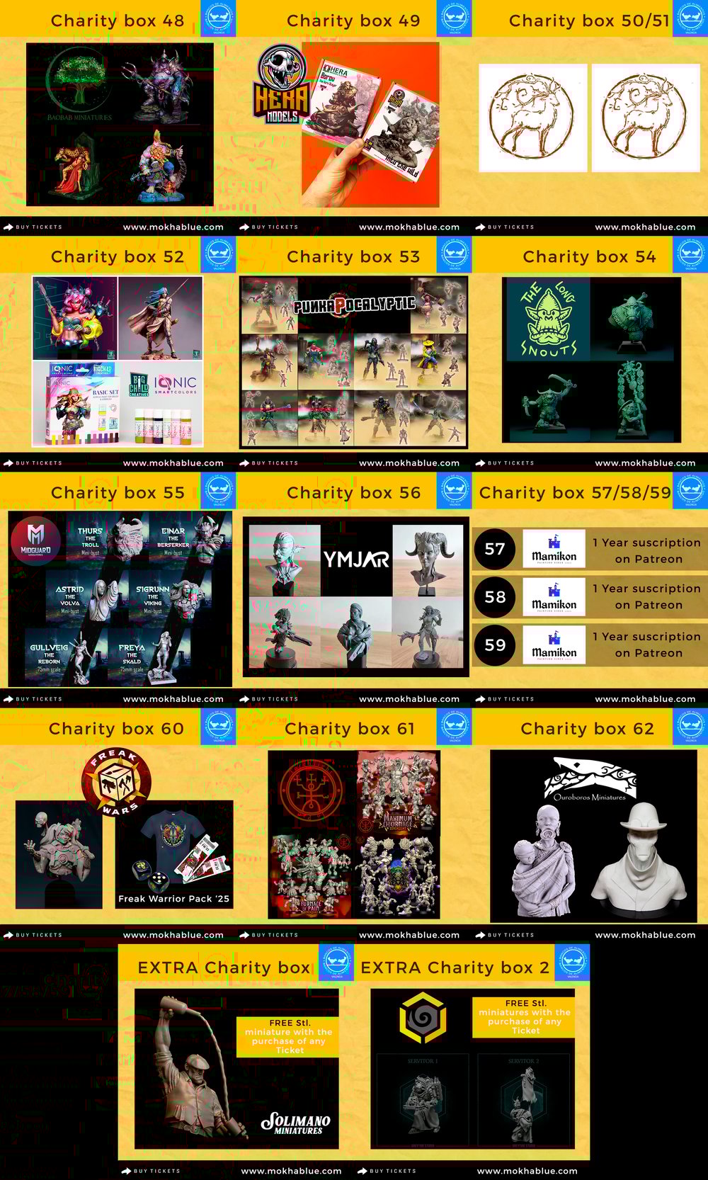 Charity raffle ticket