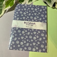 Image 1 of Handmade Purple Rose Notebook