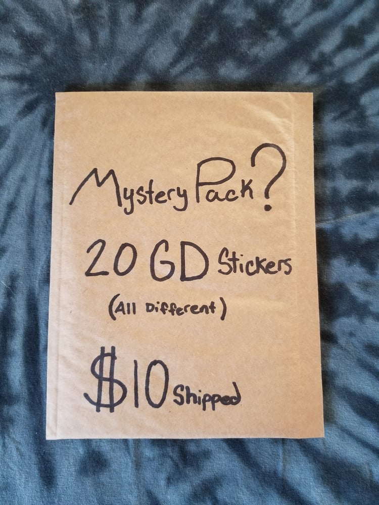 Image of 20 GD Sticker Mystery Pack