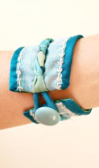 Image 2 of Silk Wrist Cuff