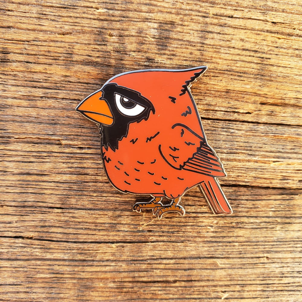 Cardenalito/Cardinal Enamel Pin