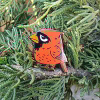 Image 3 of Cardenalito/Cardinal Enamel Pin
