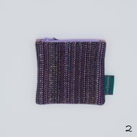 Image 3 of Handwoven and handmade landscape coin purse variations
