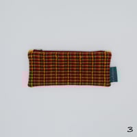 Image 4 of Handwoven and handmade 100% lambswool tweed pencil case variations 