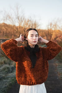 Image 8 of Altona Sweater (Limited Merino wool in Caramel + more colours)